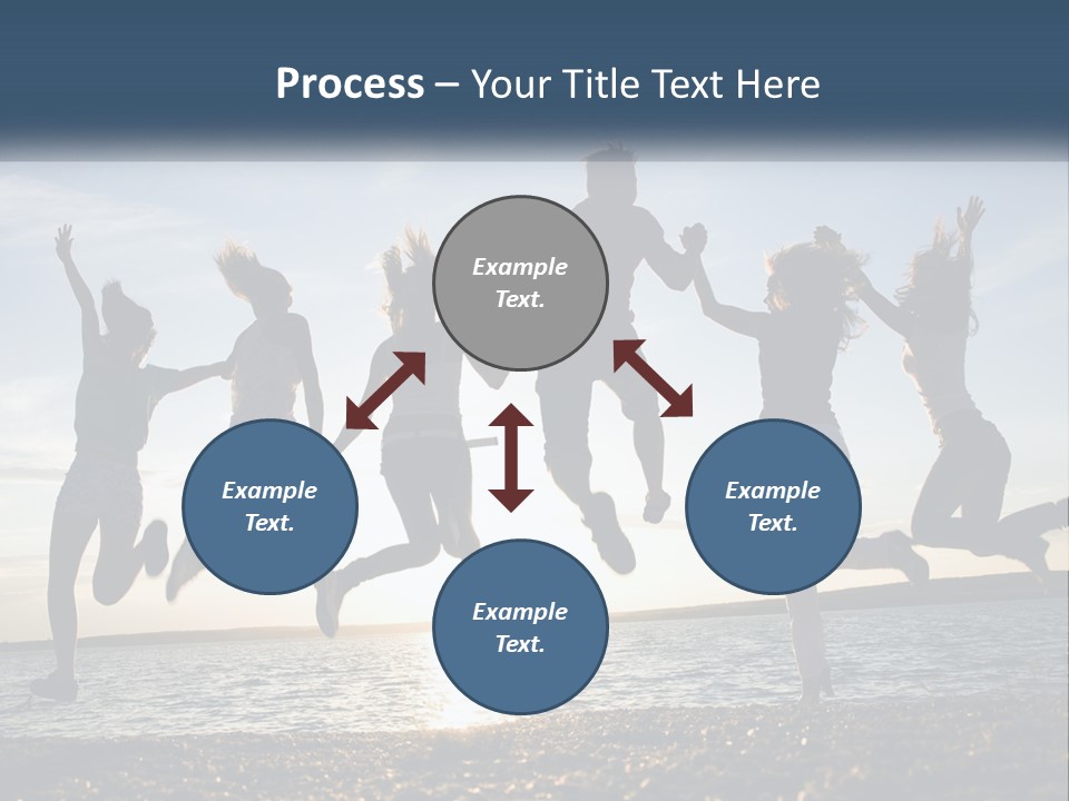 Beach Holiday Vacation PowerPoint Template