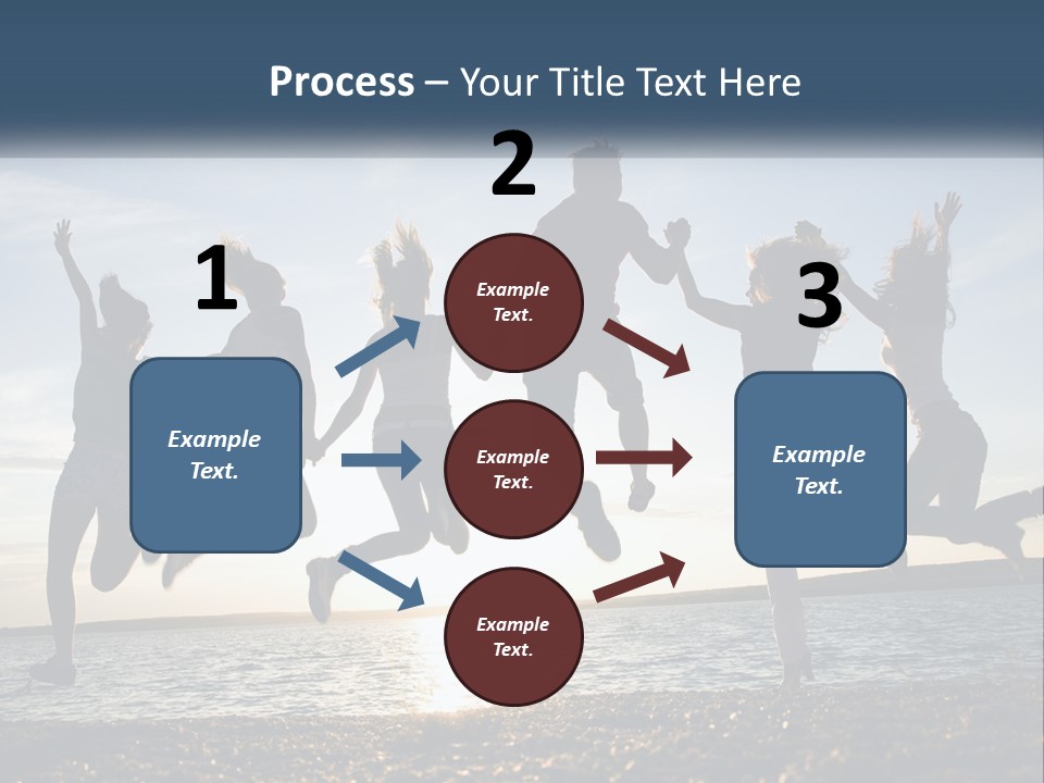 Beach Holiday Vacation PowerPoint Template