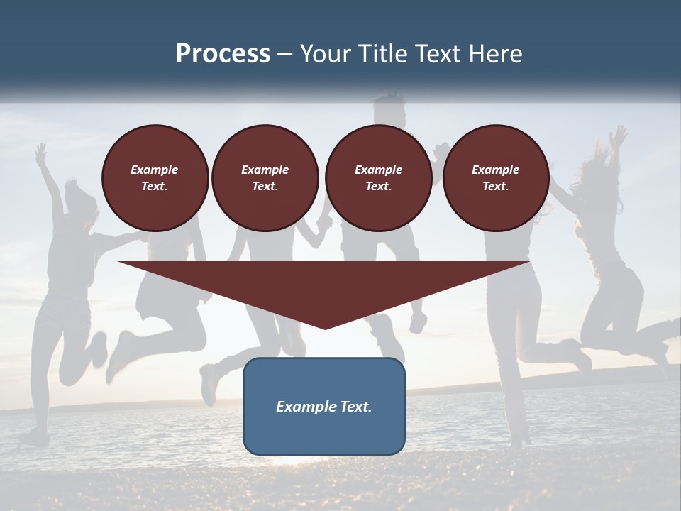 Beach Holiday Vacation PowerPoint Template