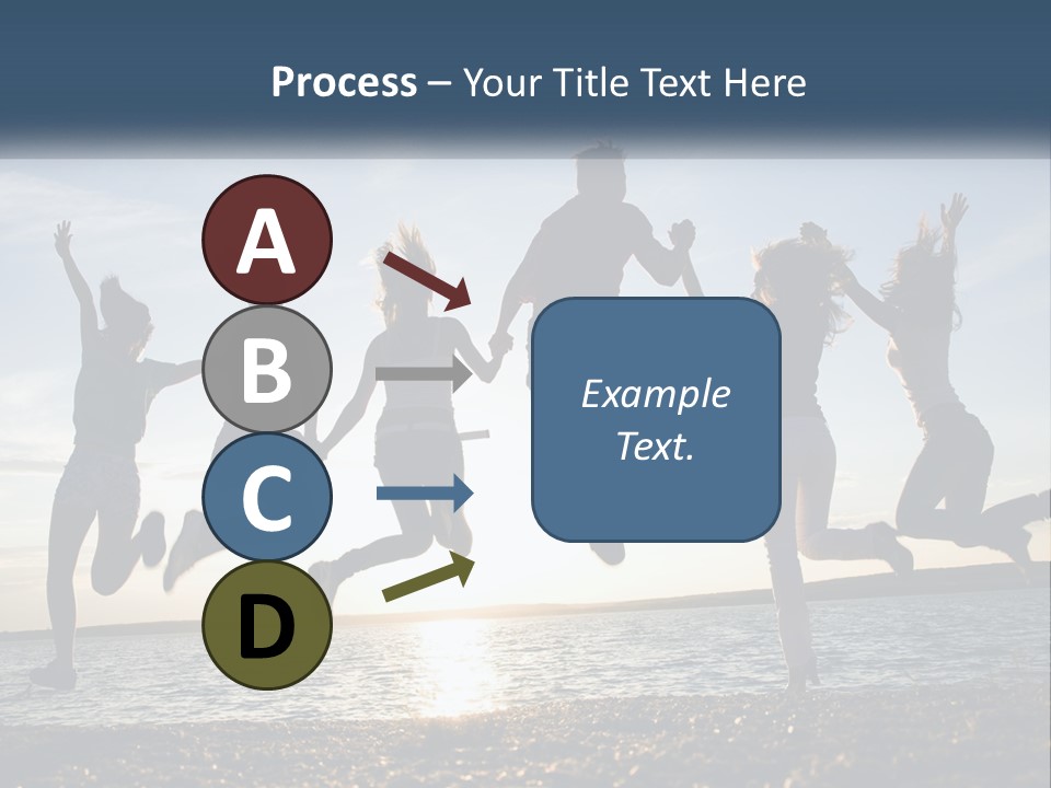 Beach Holiday Vacation PowerPoint Template