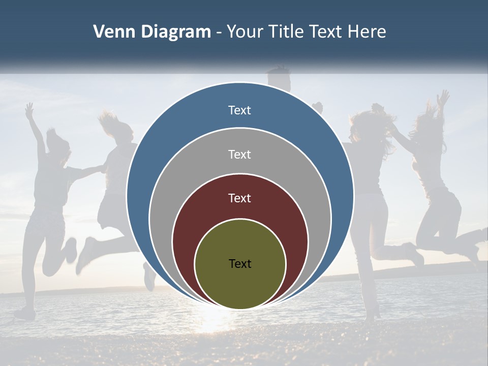 Beach Holiday Vacation PowerPoint Template