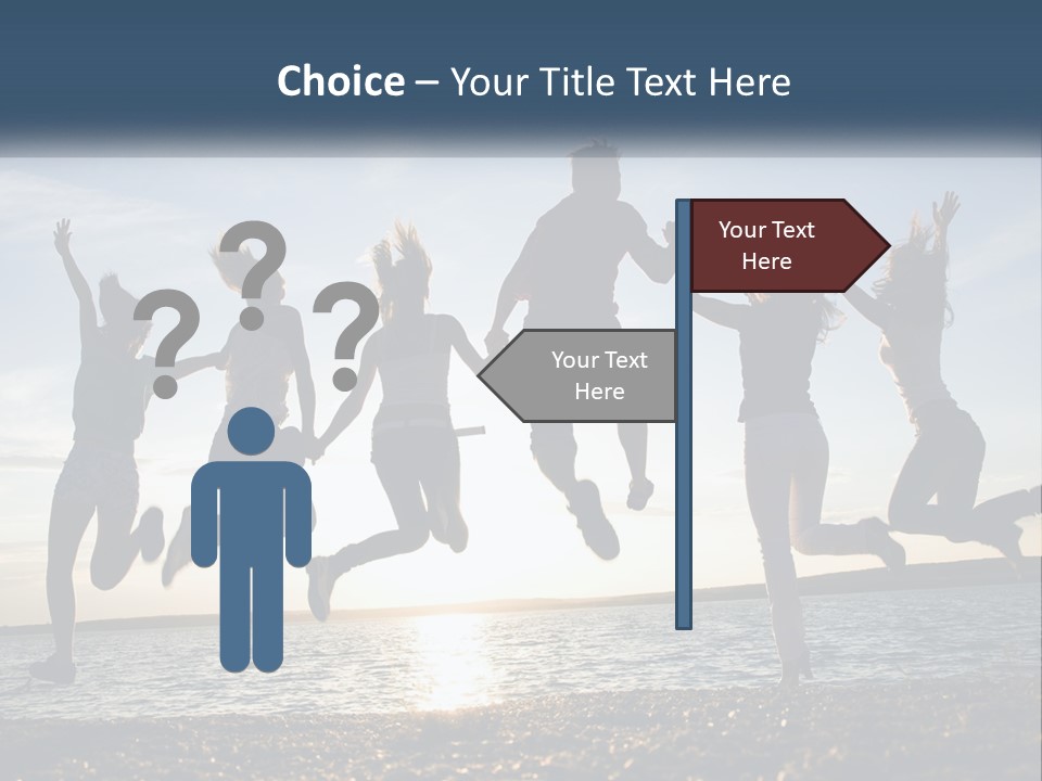 Beach Holiday Vacation PowerPoint Template