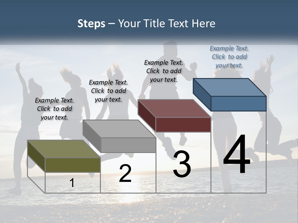 Beach Holiday Vacation PowerPoint Template