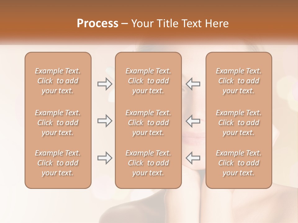 Emotions Young Girl PowerPoint Template