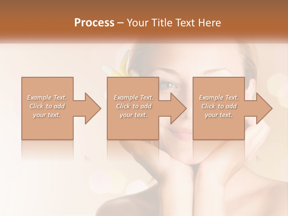 Emotions Young Girl PowerPoint Template