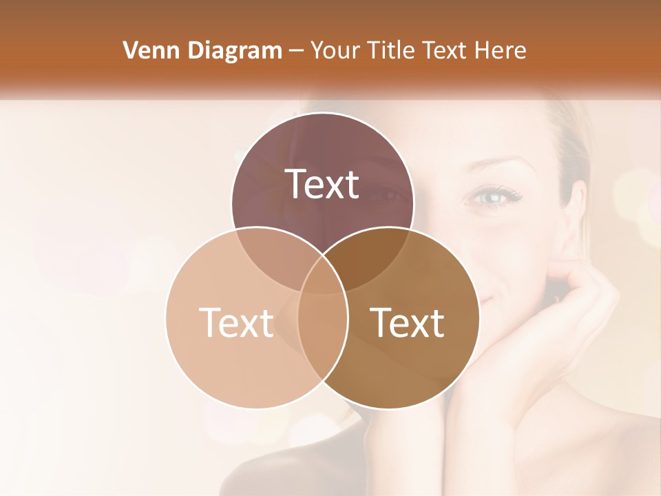 Emotions Young Girl PowerPoint Template