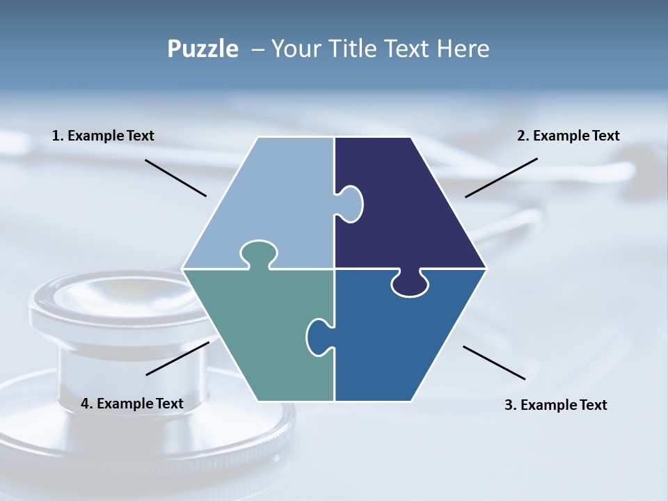 Emergency Stethoscope Exam PowerPoint Template