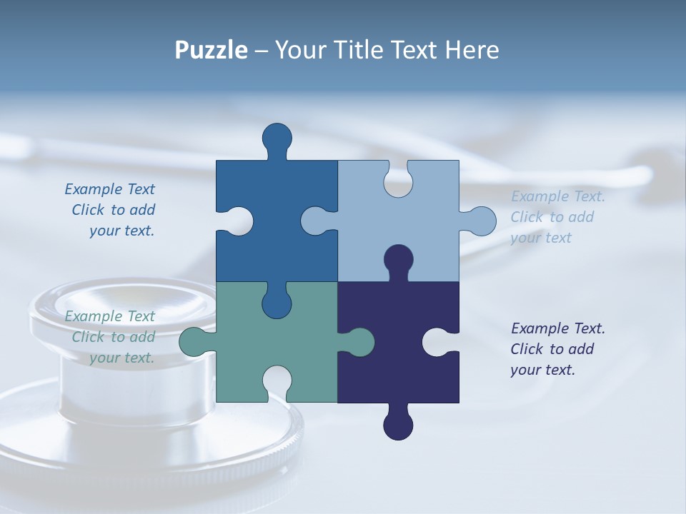 Emergency Stethoscope Exam PowerPoint Template