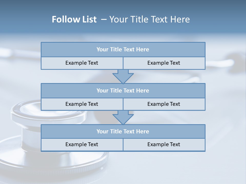 Emergency Stethoscope Exam PowerPoint Template