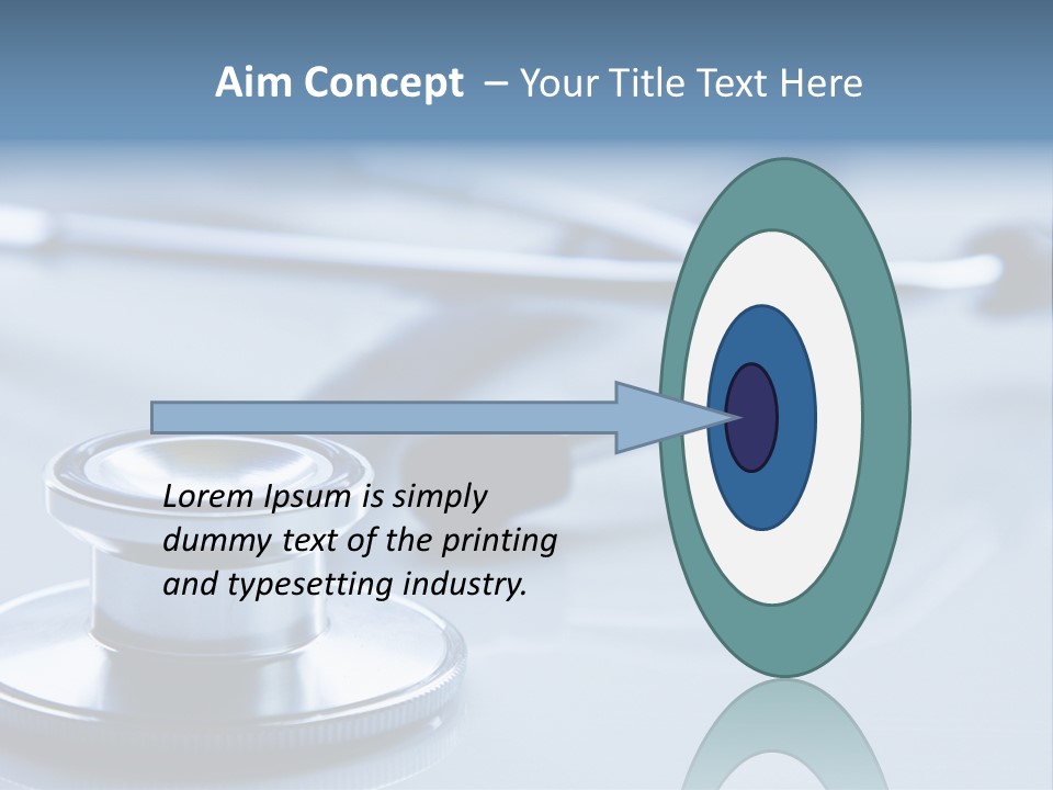 Emergency Stethoscope Exam PowerPoint Template
