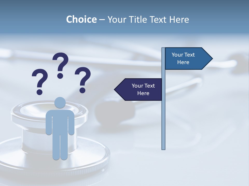 Emergency Stethoscope Exam PowerPoint Template