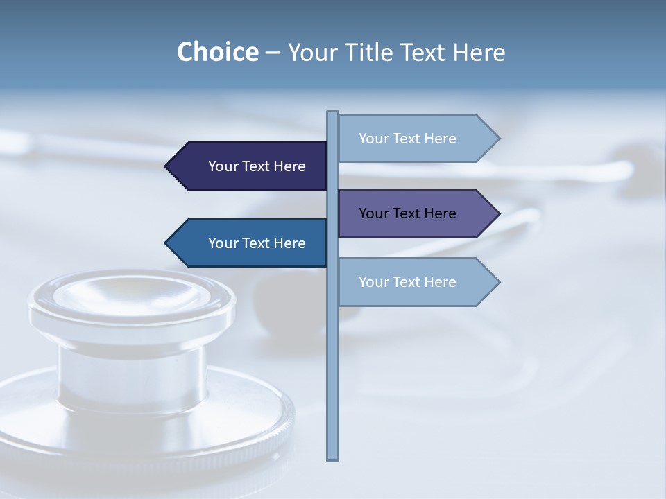 Emergency Stethoscope Exam PowerPoint Template