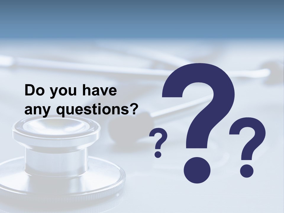 Emergency Stethoscope Exam PowerPoint Template