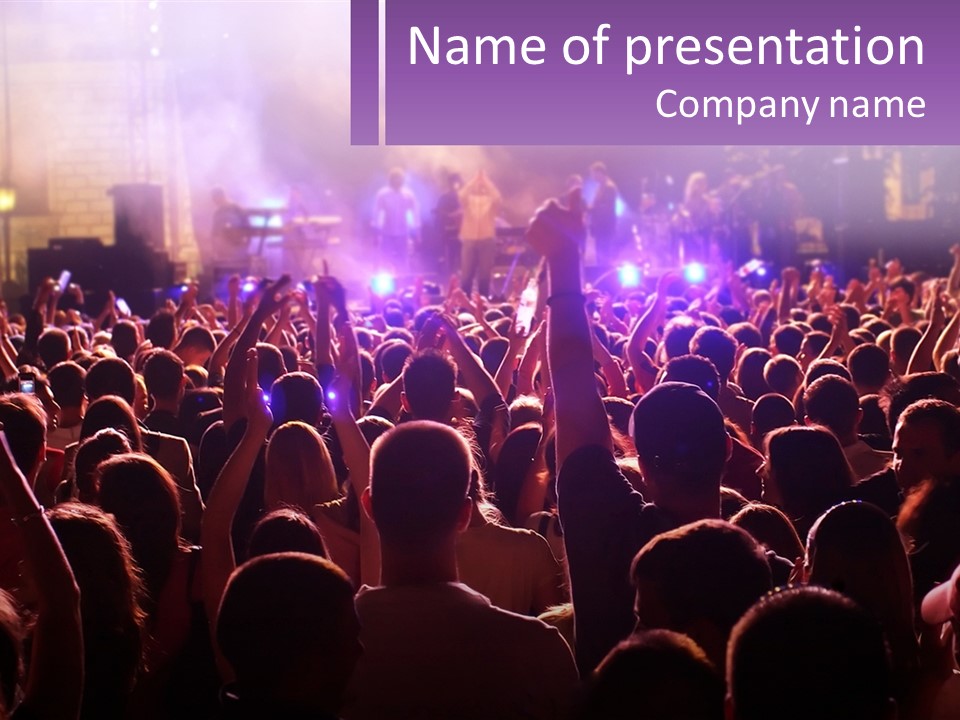 Youthful Full Multitude PowerPoint Template