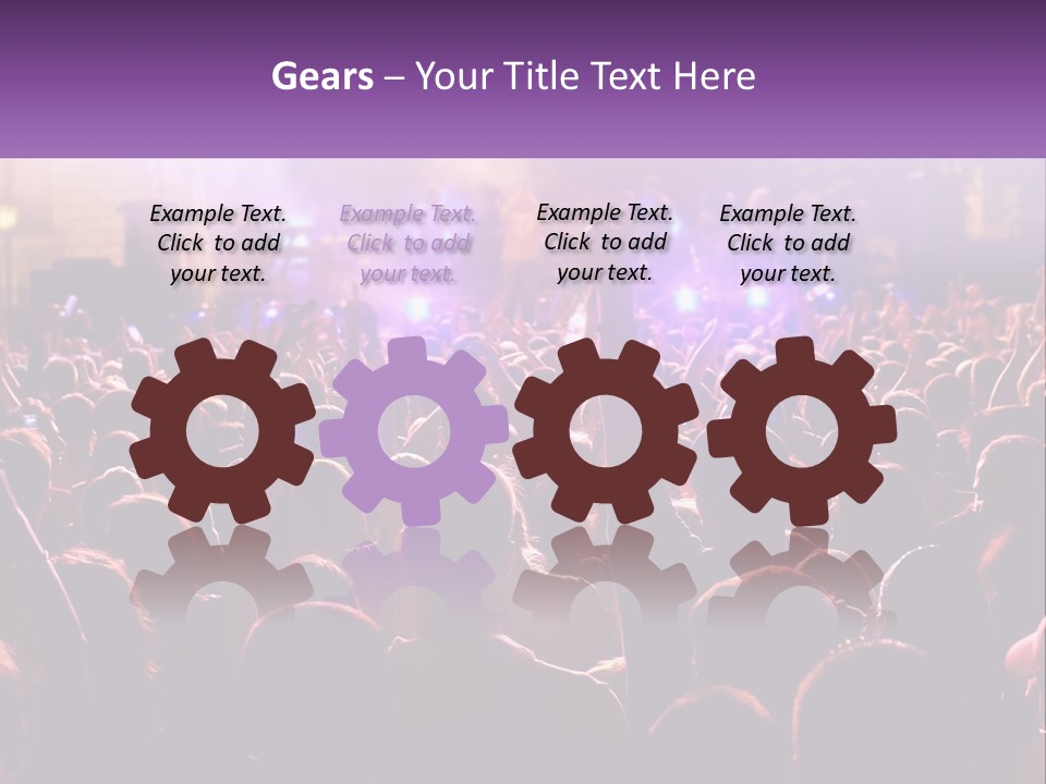 Youthful Full Multitude PowerPoint Template