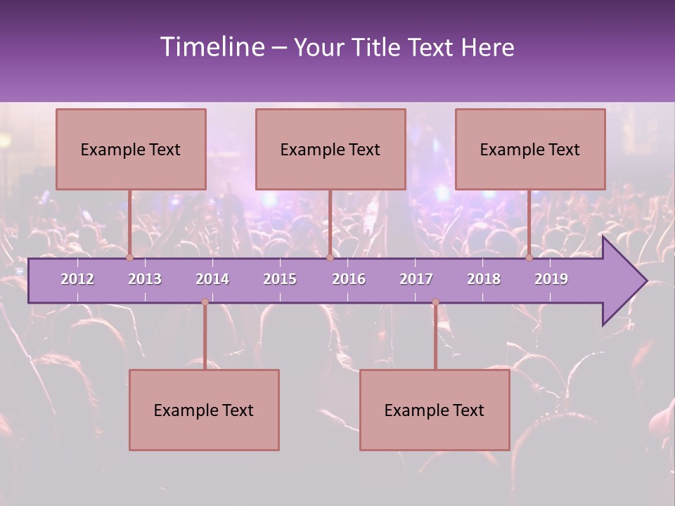 Youthful Full Multitude PowerPoint Template