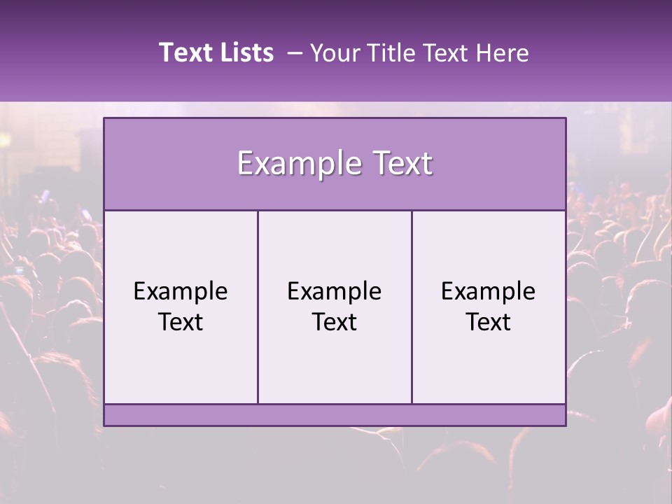 Youthful Full Multitude PowerPoint Template