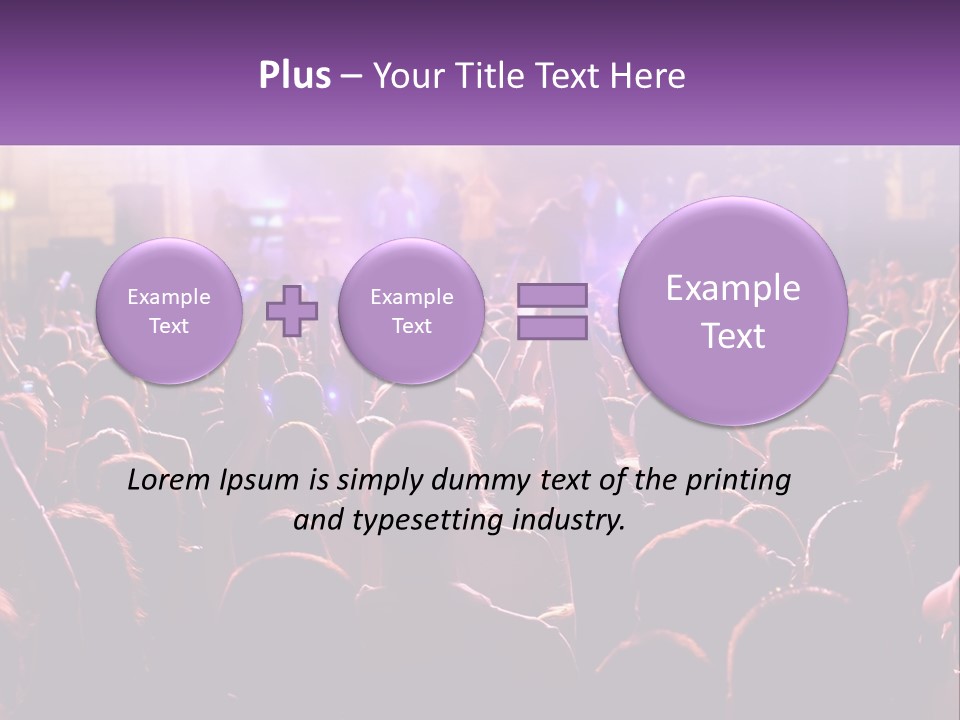 Youthful Full Multitude PowerPoint Template