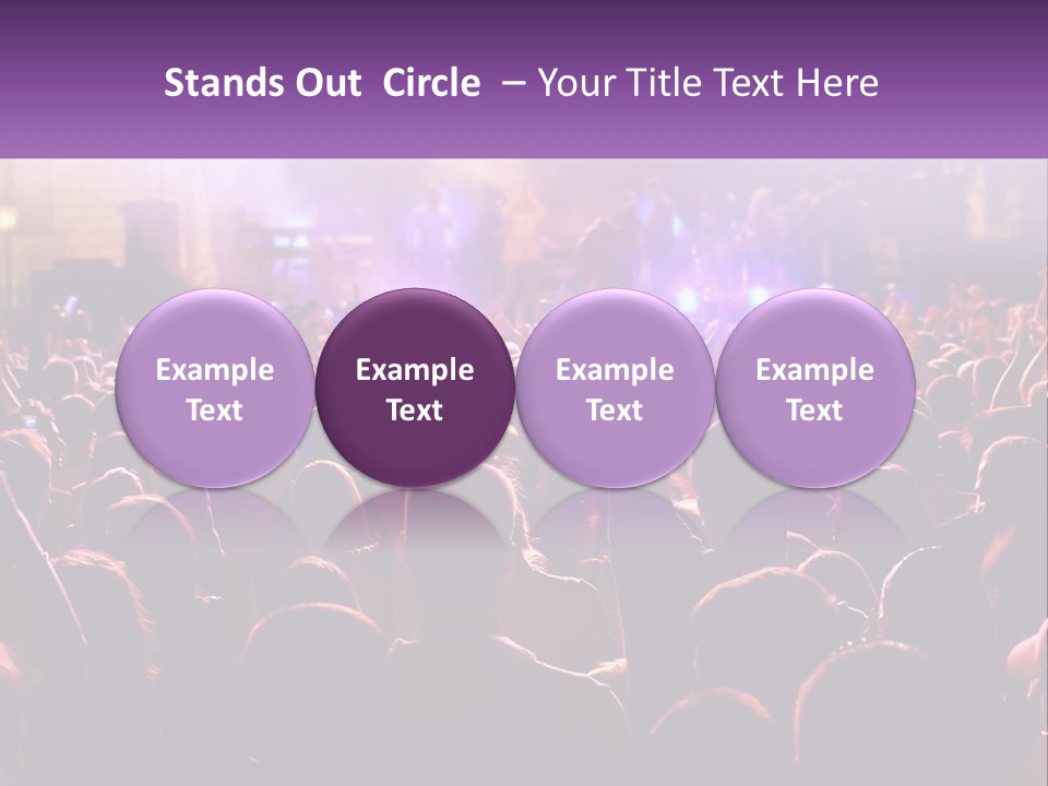 Youthful Full Multitude PowerPoint Template