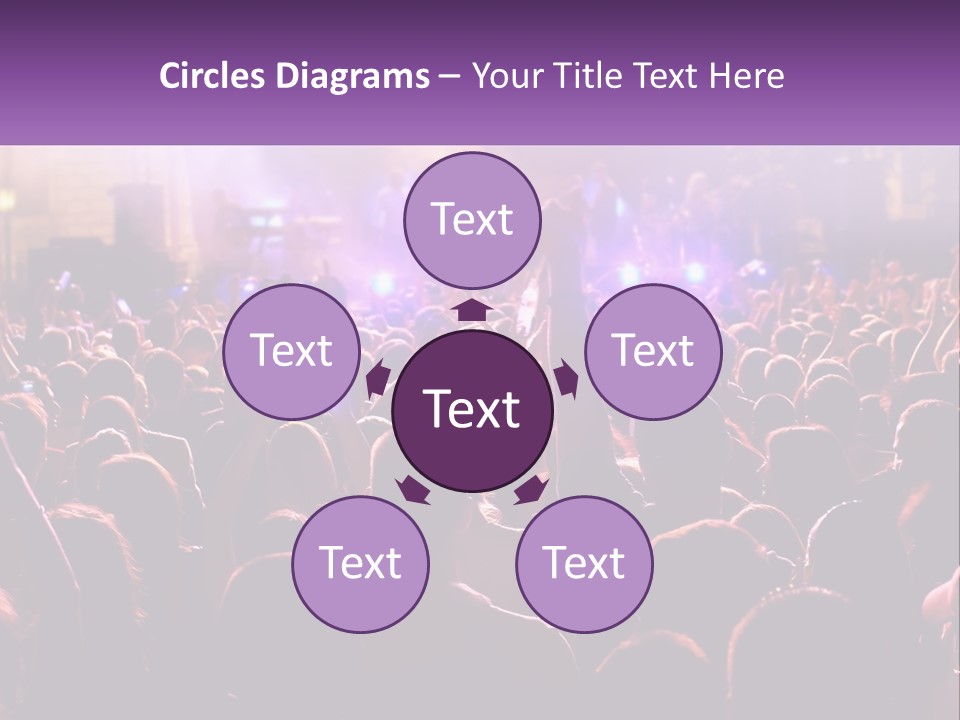 Youthful Full Multitude PowerPoint Template