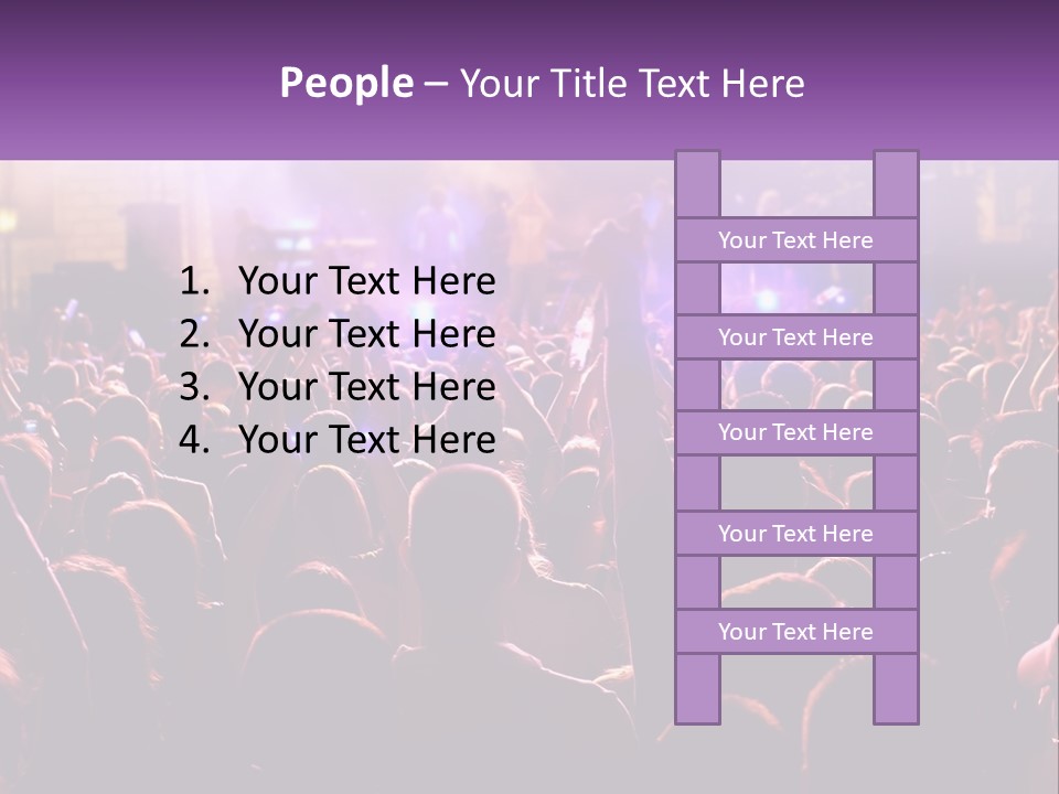 Youthful Full Multitude PowerPoint Template