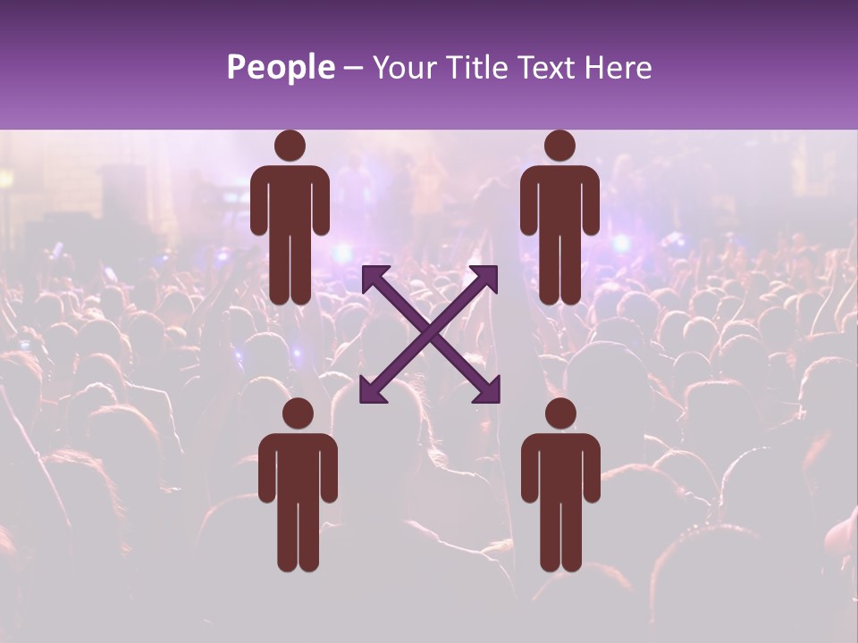 Youthful Full Multitude PowerPoint Template