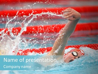 Professional Spain Pool PowerPoint Template
