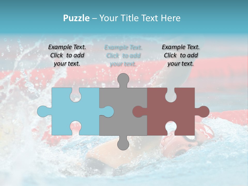 Professional Spain Pool PowerPoint Template