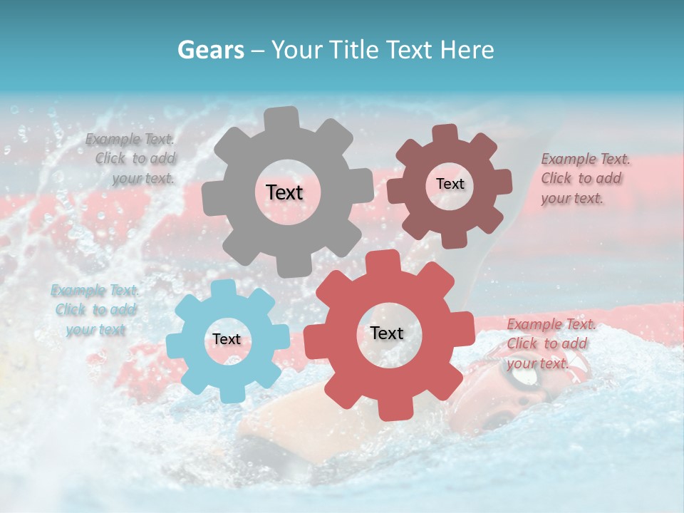 Professional Spain Pool PowerPoint Template