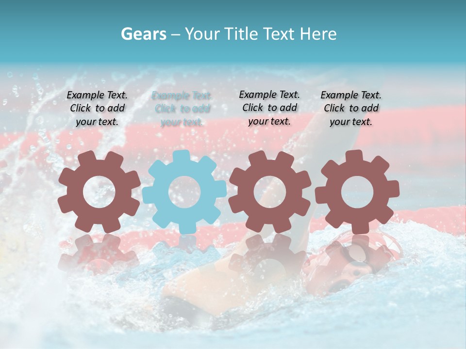 Professional Spain Pool PowerPoint Template