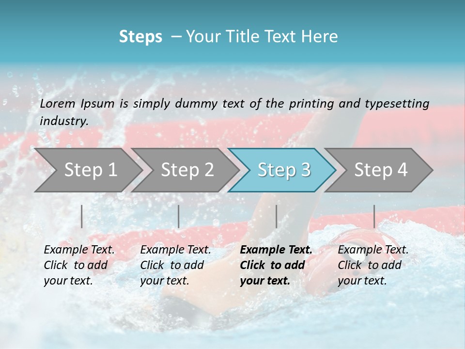 Professional Spain Pool PowerPoint Template