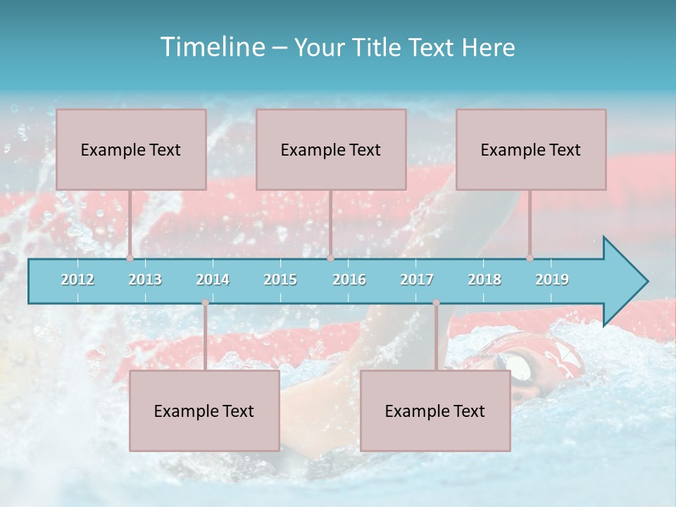 Professional Spain Pool PowerPoint Template