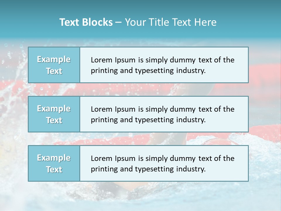 Professional Spain Pool PowerPoint Template