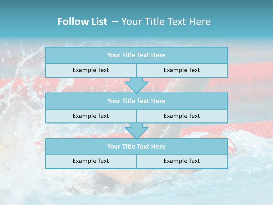 Professional Spain Pool PowerPoint Template