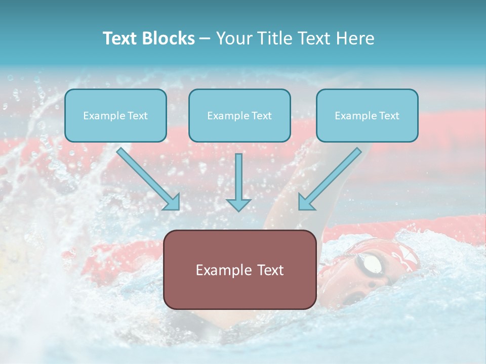 Professional Spain Pool PowerPoint Template