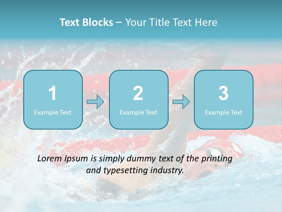 Professional Spain Pool PowerPoint Template