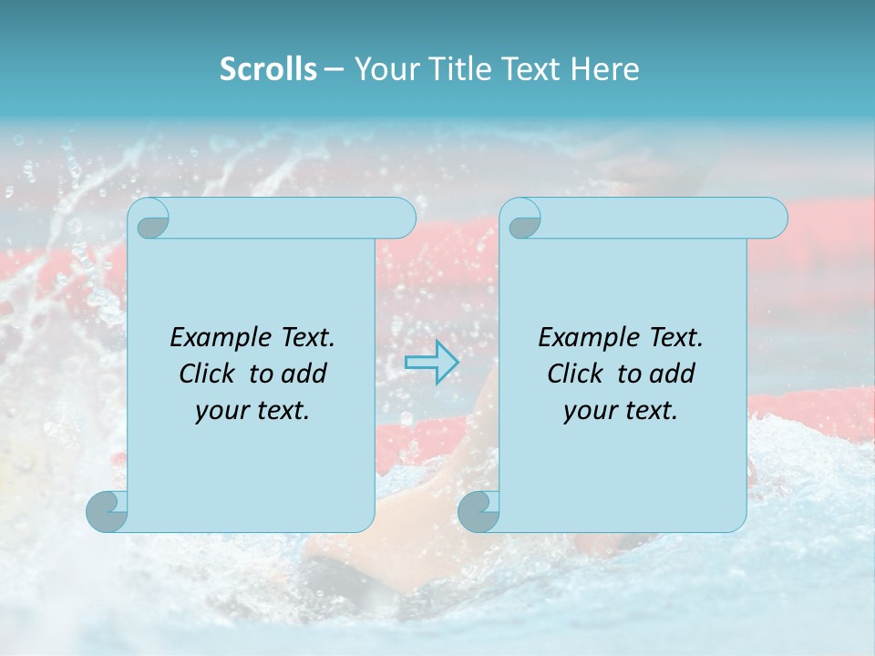 Professional Spain Pool PowerPoint Template
