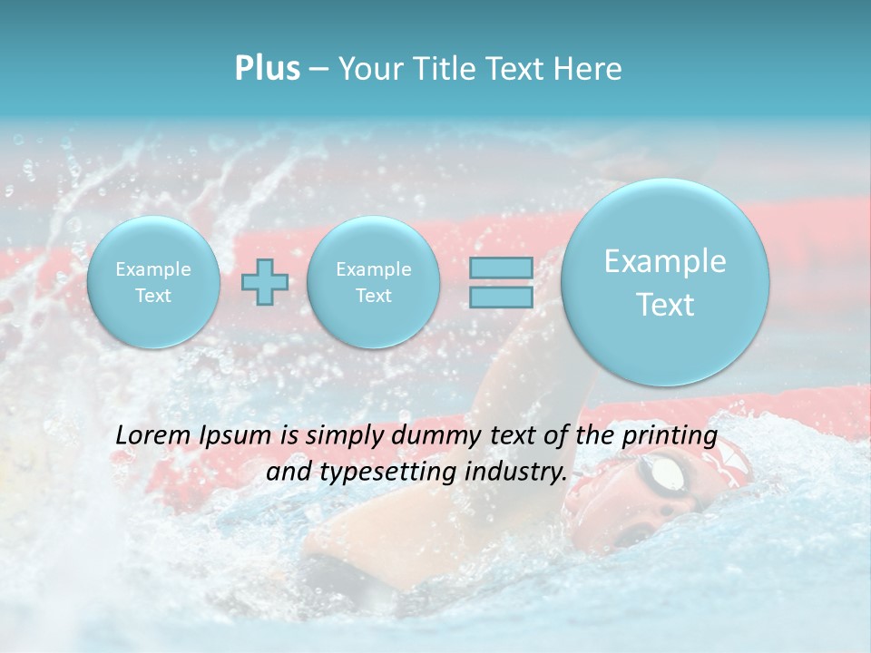 Professional Spain Pool PowerPoint Template