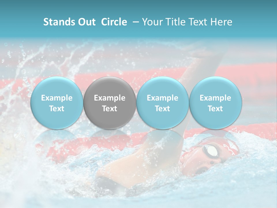 Professional Spain Pool PowerPoint Template