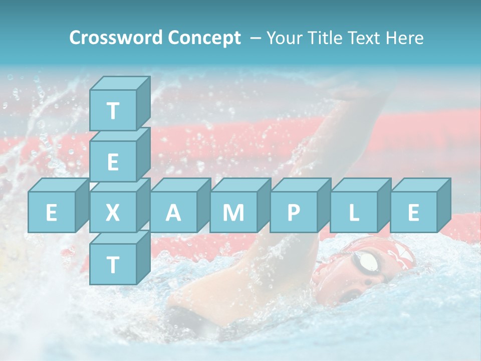 Professional Spain Pool PowerPoint Template