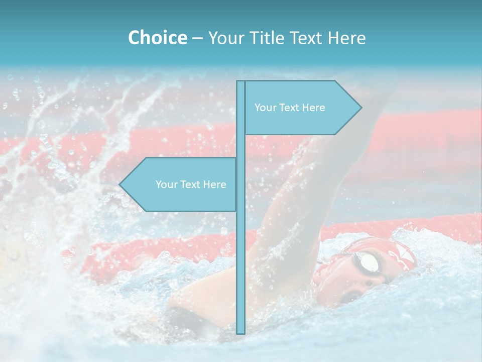 Professional Spain Pool PowerPoint Template