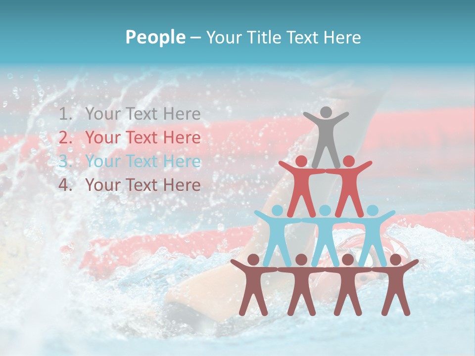 Professional Spain Pool PowerPoint Template
