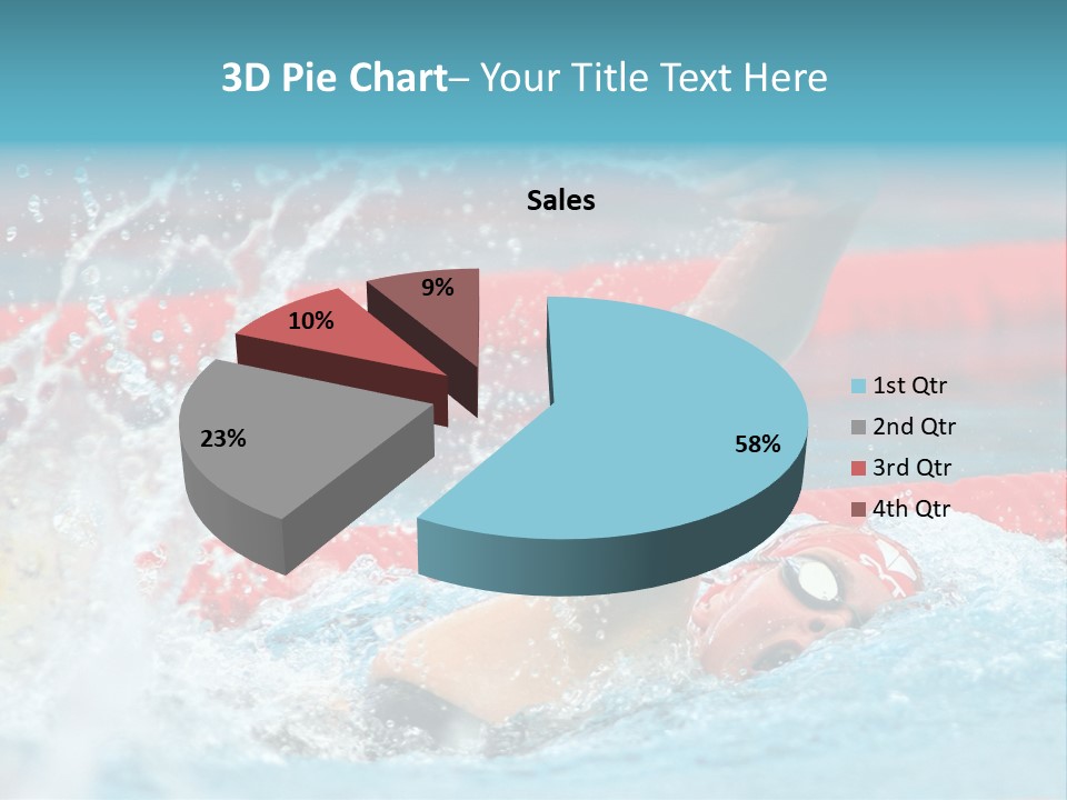 Professional Spain Pool PowerPoint Template