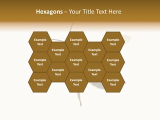 A Bee On A White Background Powerpoint Template PowerPoint Template