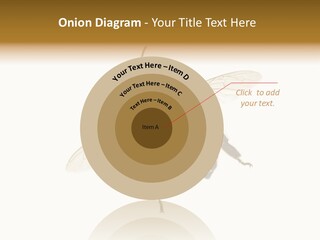 A Bee On A White Background Powerpoint Template PowerPoint Template