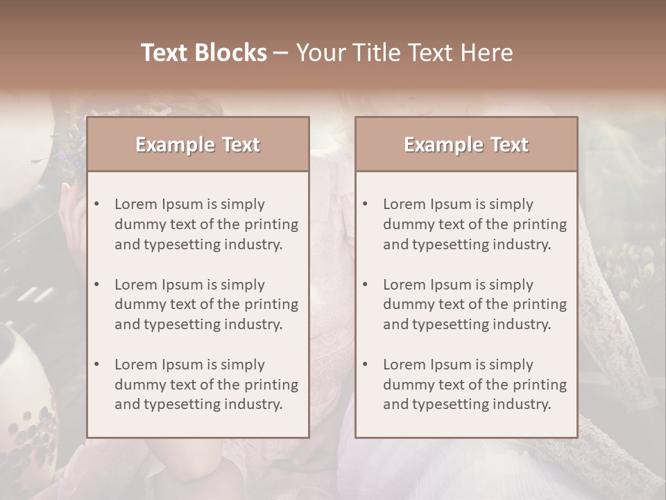 Sensual Glamour Fresh PowerPoint Template