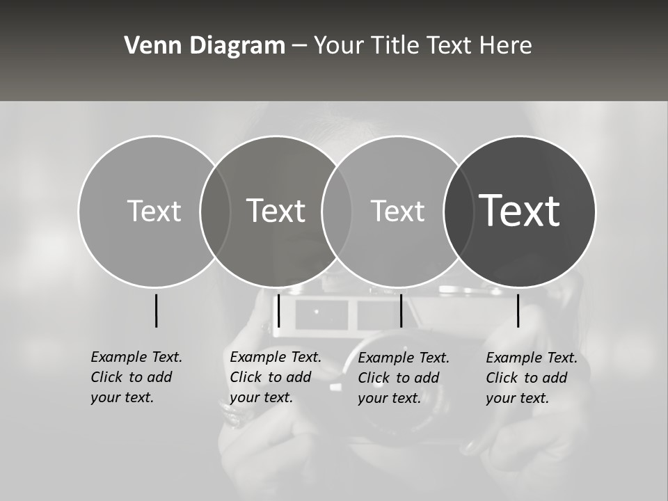 Lady Beautiful Hiding PowerPoint Template