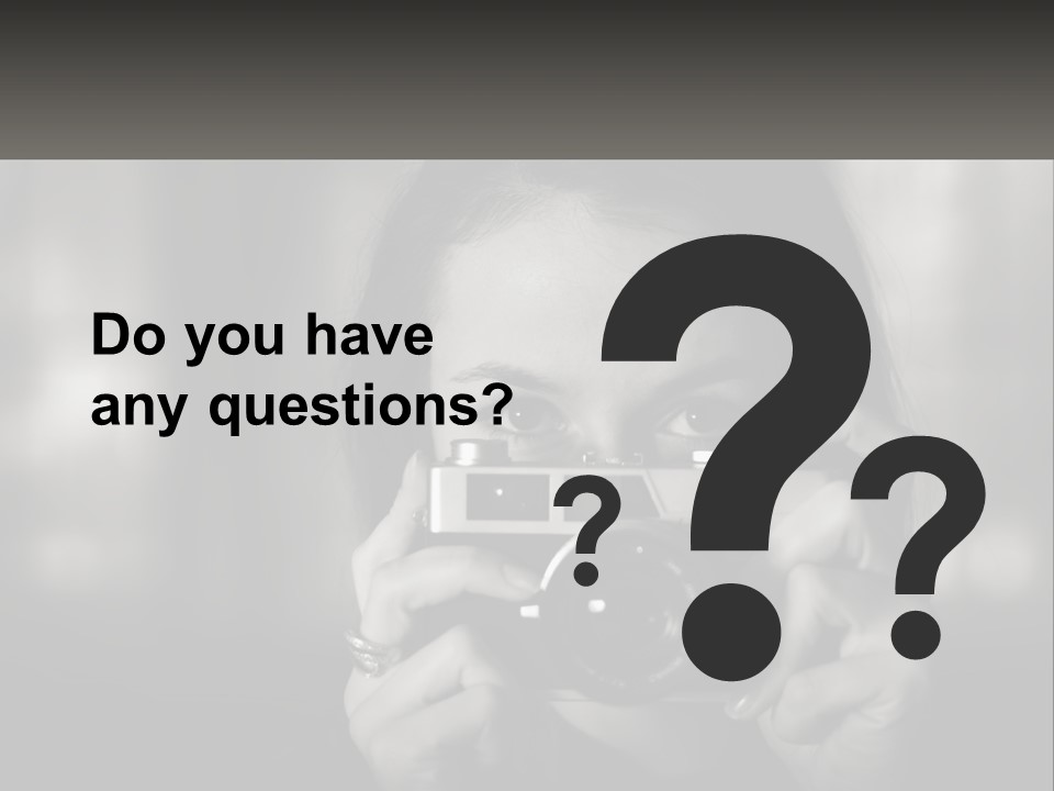 Lady Beautiful Hiding PowerPoint Template