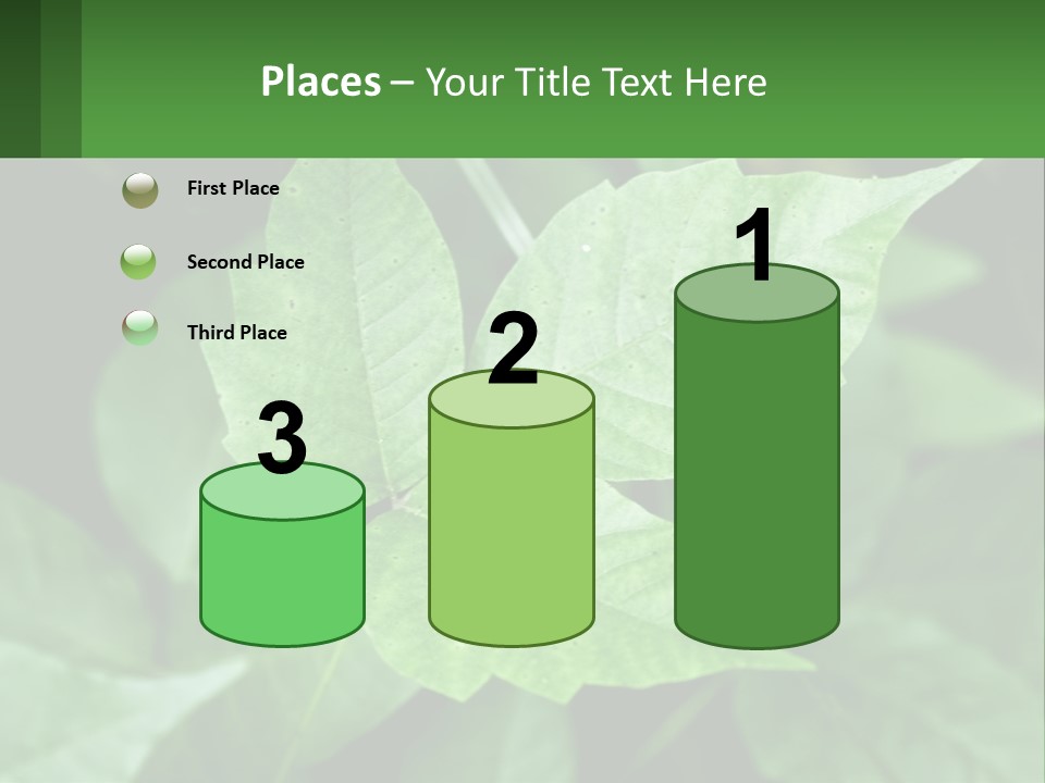 Weeding Three Leaf PowerPoint Template