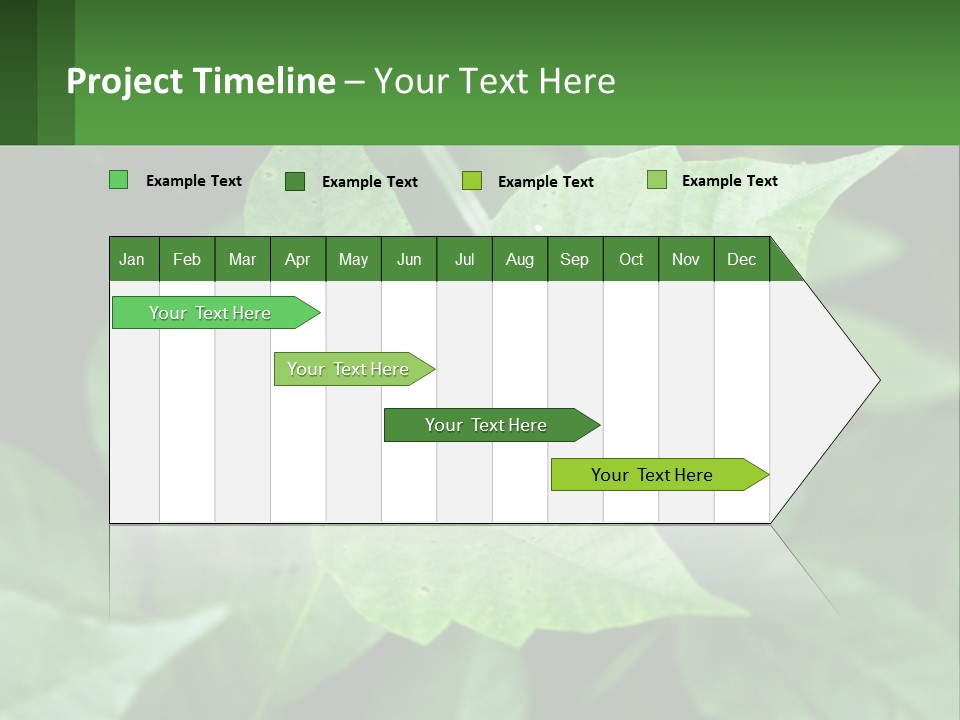Weeding Three Leaf PowerPoint Template